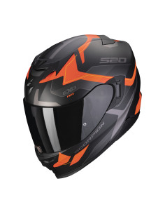 SCORPION EXO-520 EVO AIR ELAN ORANGE  SPORTINIS/UŽDARAS MOTO ŠALMAS