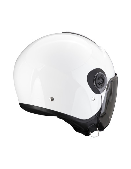 SCORPION EXO-CITY II WHITE ATVIRAS MOTO ŠALMAS