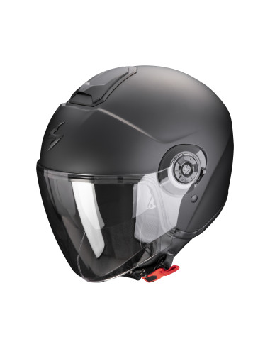 SCORPION EXO-CITY II MATT BLACK OPEN MOTO HELMET