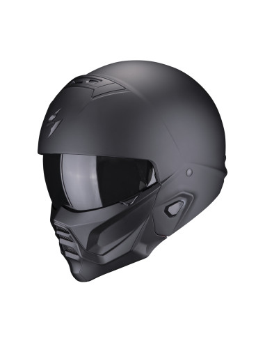 SCORPION EXO-COMBAT II MATT BLACK MOTO ŠALMAS