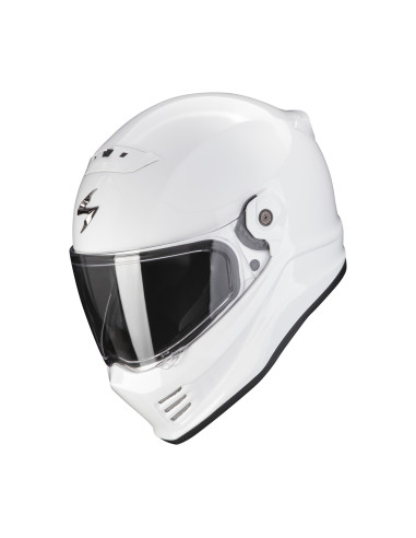 SCORPION COVERT-FX WHITE INDOOR MOTORCYCLE HELMET