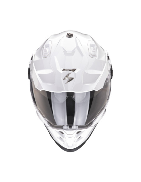 SCORPION ADF-9000 AIR WHITE ADVENTURE MOTORCYCLE HELMET