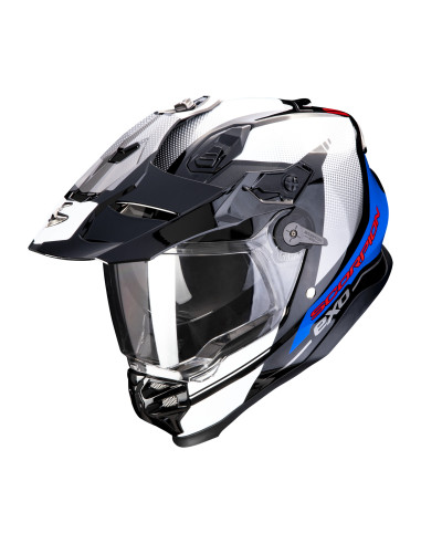 SCORPION ADF-9000 AIR TRAIL BLUE ADVENTURE MOTO ŠALMAS