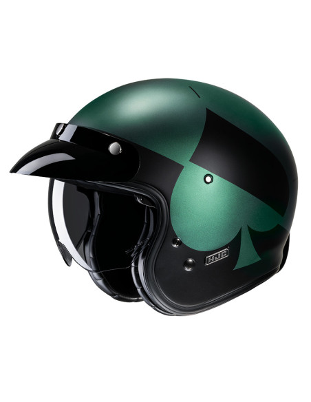 HJC V31 KUZ/MC4SF ATVIRAS MOTO ŠALMAS