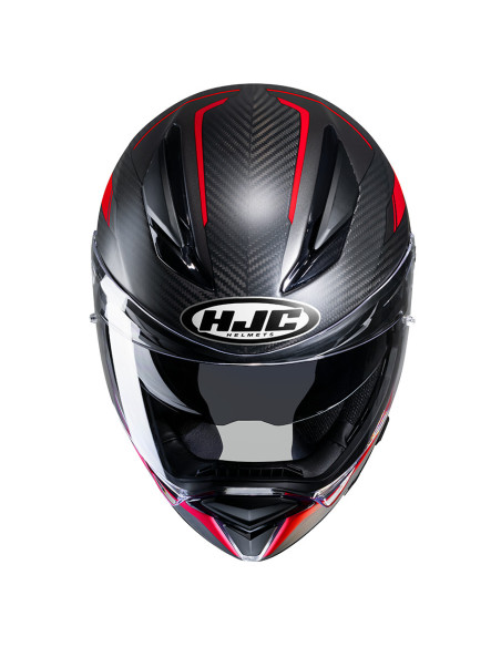 HJC F70 BLACK CARBON UBIS/MC21 SPORTINIS/UŽDARAS MOTO ŠALMAS