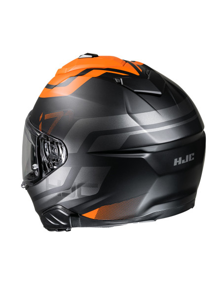 HJC i71 ENTA/MC7SF SPORTINIS/UŽDARAS MOTO ŠALMAS
