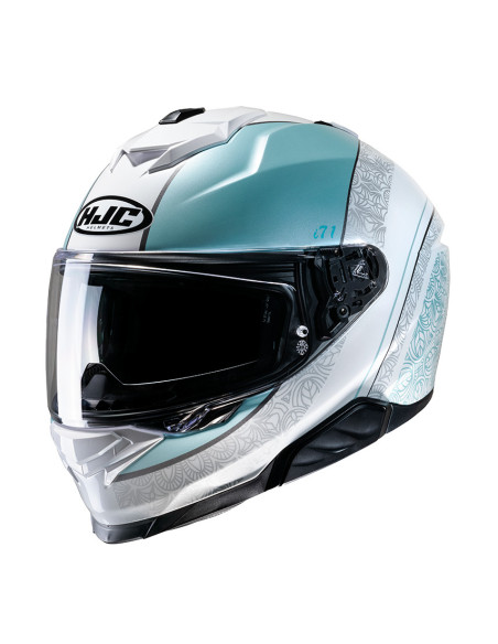 HJC i71 SERA/MC2 SPORTINIS/UŽDARAS MOTO ŠALMAS