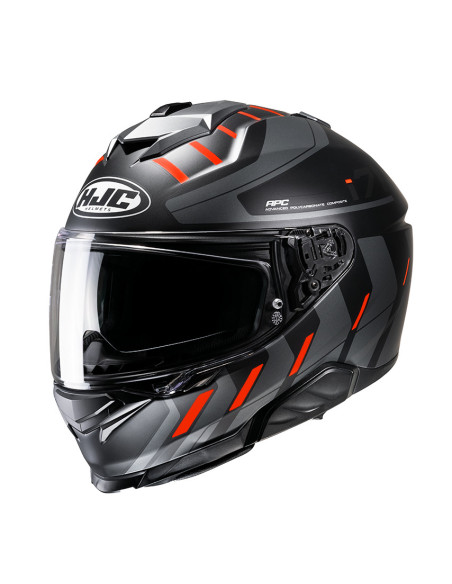 HJC i71 SIMO/MC6HSF SPORTINIS/UŽDARAS MOTO ŠALMAS