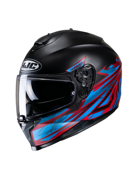 HJC C70 PENTAS/MC21SF SPORTINIS/UŽDARAS MOTO ŠALMAS