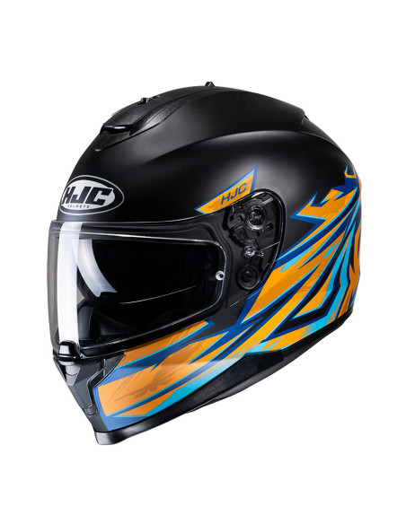 HJC C70 PENTAS/MC27SF SPORTINIS/UŽDARAS MOTO ŠALMAS