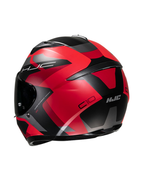 HJC C10 TINS/MC1 SPORTINIS/UŽDARAS MOTO ŠALMAS