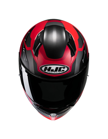 HJC C10 TINS/MC1 SPORTINIS/UŽDARAS MOTO ŠALMAS