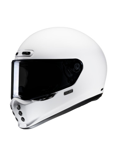 HJC V10 WHITE INDOOR MOTO HELMET