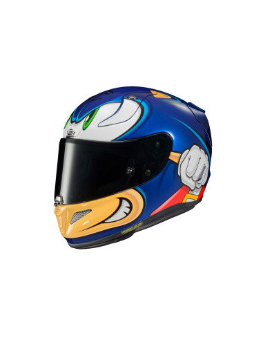 HJC RPHA 11 SONIC SEGA SPORTINIS/UŽDARAS MOTO ŠALMAS