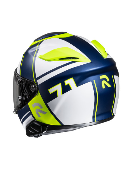 HJC RPHA 71 ZECHA/MC3HSF SPORTINIS/UŽDARAS MOTO ŠALMAS