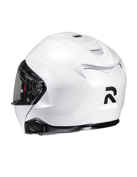 HJC RPHA 91 PEARL WHITE FLIP-UP MOTO ŠALMAS