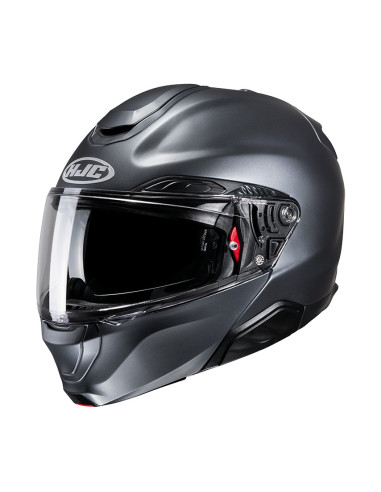 HJC RPHA 91 SEMI FLAT ANTHRACITE FLIP-UP MOTORCYCLE HELMET