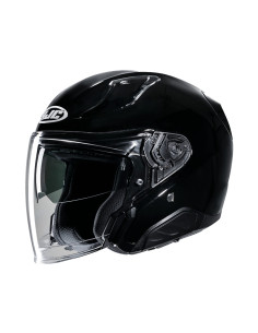 HJC RPHA 31 METAL BLACK OPEN MOTORCYCLE HELMET