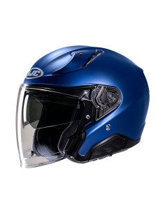 HJC RPHA 31 SEMI FLAT METALLIC BLUE OPEN MOTORCYCLE HELMET