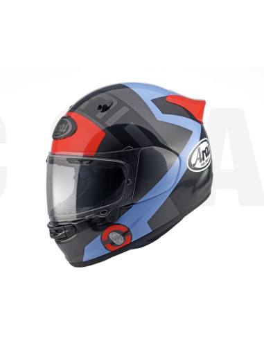 ARAI QUANTIC SPACE BLUE SPORTINIS/UŽDARAS MOTO ŠALMAS