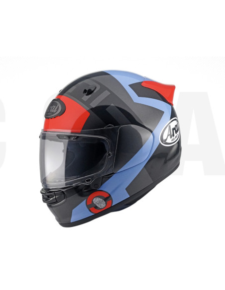 ARAI QUANTIC SPACE BLUE SPORTS/INDOOR MOTORCYCLE HELMET