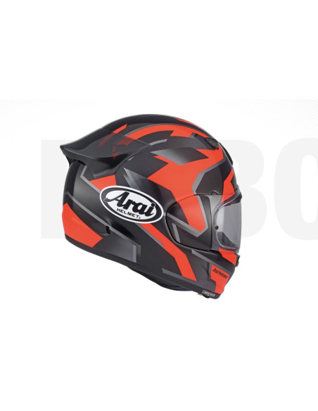 ARAI QUANTIC ROBOTIK RED SPORTINIS/UŽDARAS MOTO ŠALMAS