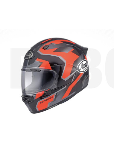 ARAI QUANTIC ROBOTIK RED SPORTS/INDOOR MOTORCYCLE HELMET