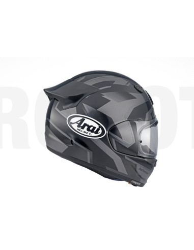 ARAI QUANTIC ROBOTIK BLACK SPORTINIS/UŽDARAS MOTO ŠALMAS