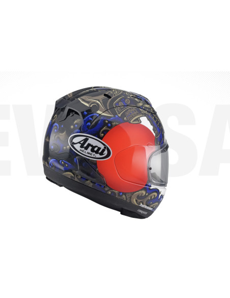 ARAI RX-7V EVO SAMURAI SPORTINIS/UŽDARAS MOTO ŠALMAS