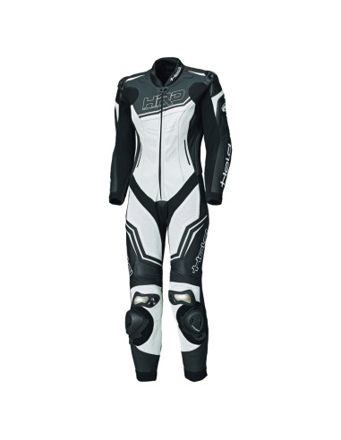 HELD SLADE II WHITE ONE-PIECE WOMEN'S LEATHER MOTO SUIT