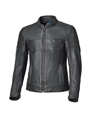 HELD SUMMER RIDE II BLACK LEATHER MOTO JACKET