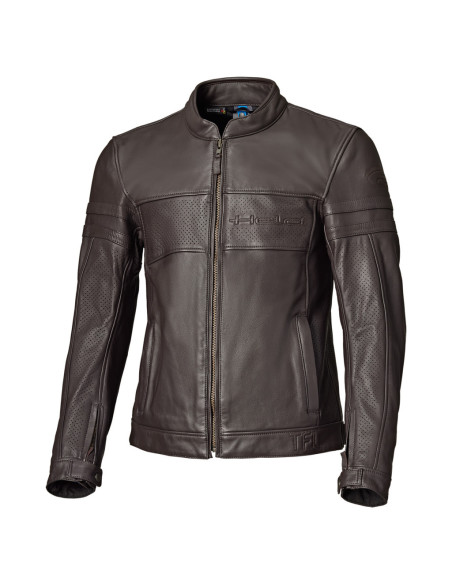 HELD SUMMER RIDE II BROWN LEATHER MOTO JACKET