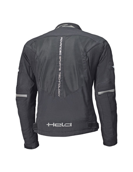 HELD SONIC II BLACK SUMMER TEXTILE MOTO JACKET