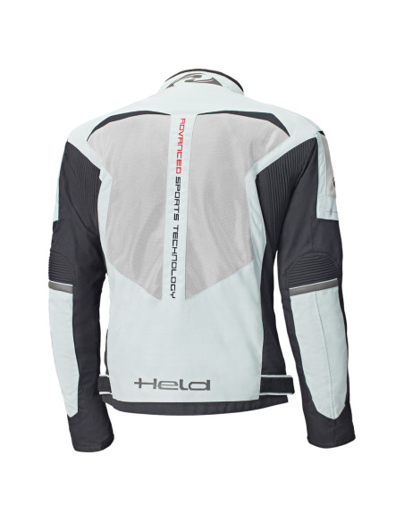 HELD SONIC II WHITE SUMMER TEXTILE MOTO JACKET