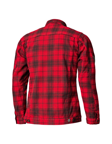 HELD WOODLAND RED TEXTILE MOTO JACKET