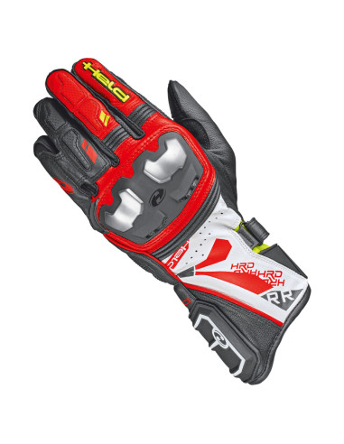 HELD AKIRA RR YELLOW/RED MOTO GLOVES