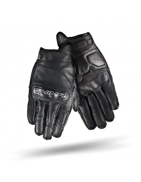 SHIMA CALIBER LADY BLACK MOTO GLOVES