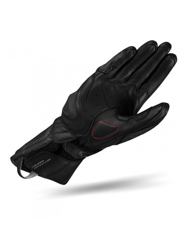 SHIMA MIURA BLACK LADIES MOTO GLOVES
