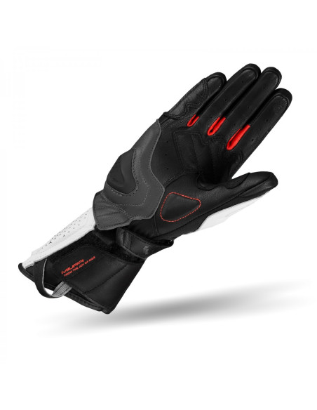 SHIMA MIURA RED FLUO LADIES MOTO GLOVES