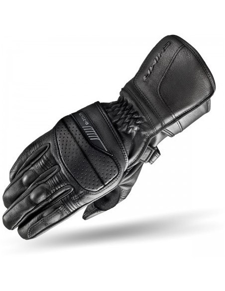 SHIMA D-TOUR BLACK MOTO GLOVES