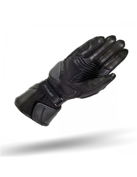 SHIMA MONDE BLACK MOTO GLOVES