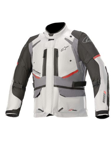 ALPINESTARS ANDES V3 DRYSTAR ICE GREY/DARK GREY MOTO STRIUKĖ