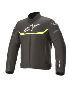 ALPINESTARS T-SP S WP BLACK/FLUO YELLOW MOTO STRIUKĖ