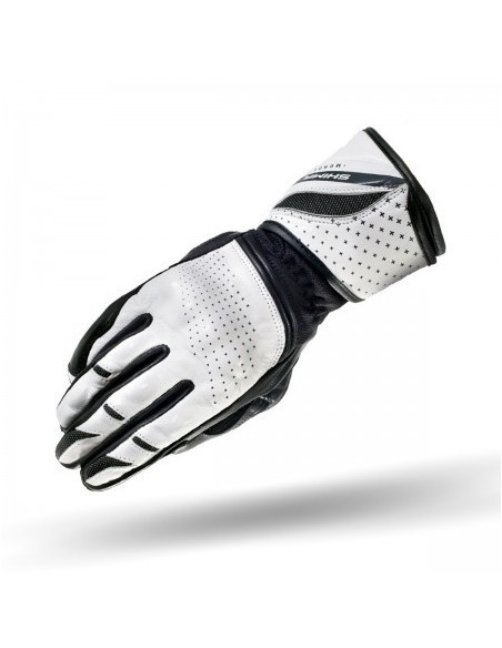 SHIMA MONDE WHITE MOTO GLOVES