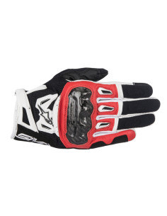 ALPINESTARS SMX-2 AIR CARBON V2 RED MOTO PIRŠTINĖS