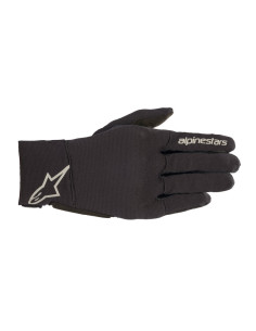 ALPINESTARS REEF BLACK REFLECTIVE MOTO PIRŠTINĖS