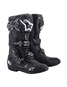 ALPINESTARS TECH 10 BLACK KROSINIAI MOTO BATAI 