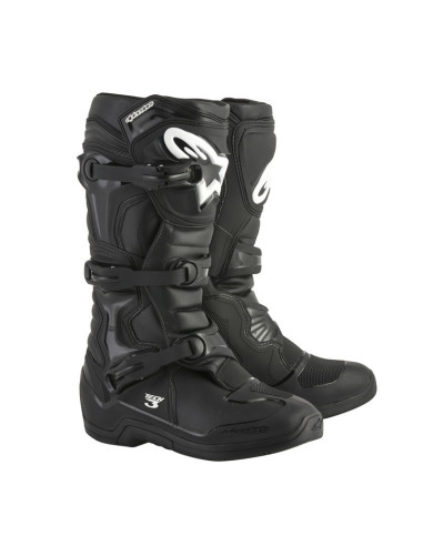 ALPINESTARS TECH 3 BLACK KROSINIAI MOTO BATAI 