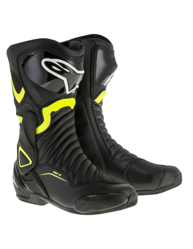 ALPINESTARS SMX-6 V2 BLACK/FLUO/YELLOW MOTO BATAI 