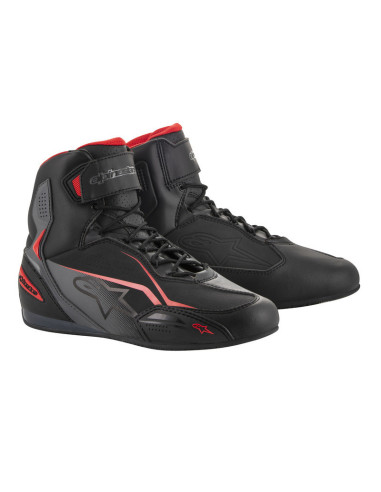 ALPINESTARS FASTER-3 BLACK/GREY/RED  MOTO BATAI 